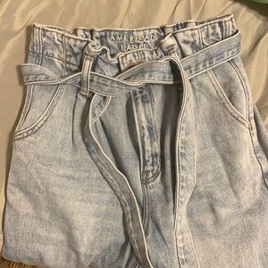 High Waisted American Eagle Boyfriend Jeans